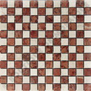 MM2319 mosaïque nihed rosso 30 x 30 cm